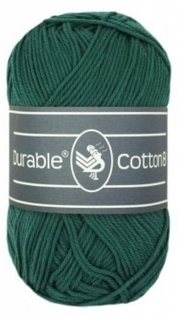 Durable cotton 8, katoenen breigaren/haakgaren, 50 gram, 2151 Hunter Green kopen?