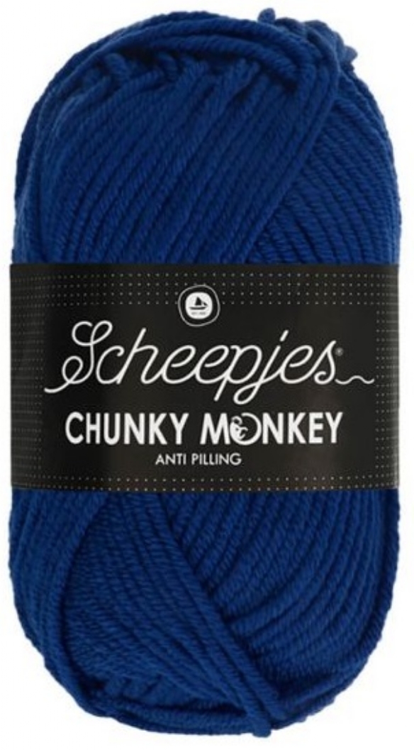 Chunky Monkey acrylwol 100 gram 1117 koningsblauw kopen?