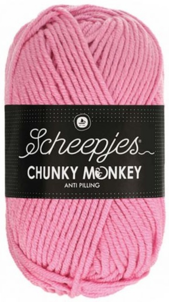 Chunky Monkey acrylwol 100 gram 1241 roze kopen?