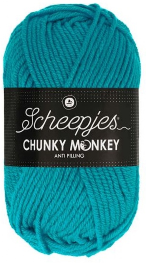 Chunky Monkey acrylwol 100 gram 2012 turquoise kopen?