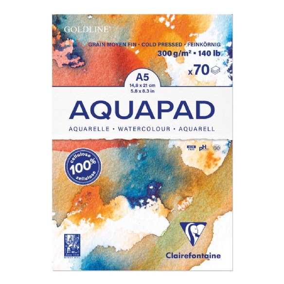 Clairfontaine Goldine Aquapad aquarelbloc, 300 gr, A5, 70 vel kopen?