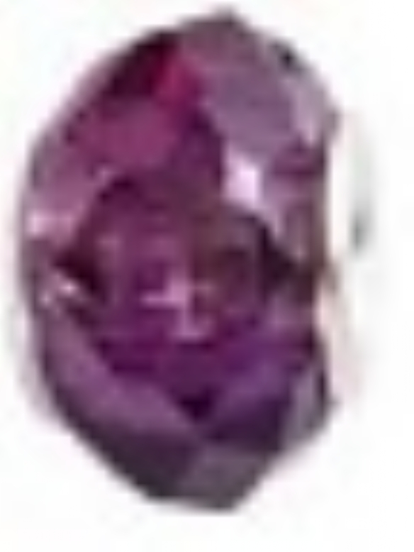 OUTLET Glazen facetkraal pandora met zilveren kern, amethyst,  3 stuks kopen?