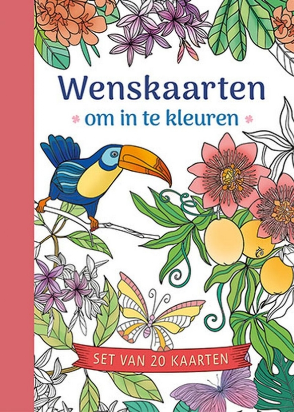 Wenskaarten om in te kleuren kopen?