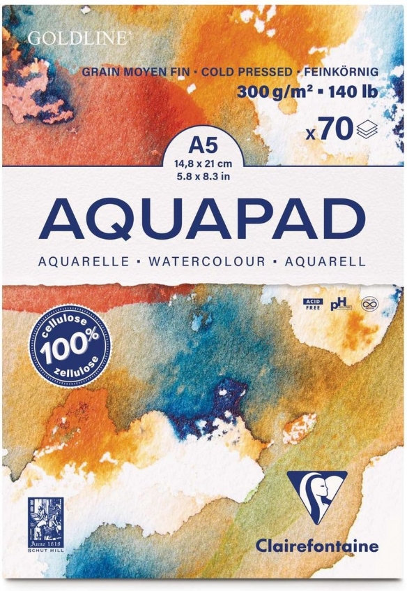 Clairfontaine Goldline Aquapad aquarelbloc, 300 gr, A3, 30 vel kopen?