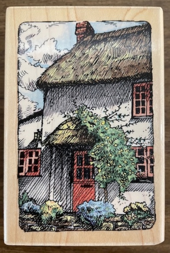 OUTLET Stempel stampendous, sunnybank cottage, 8 x 5 cm kopen?