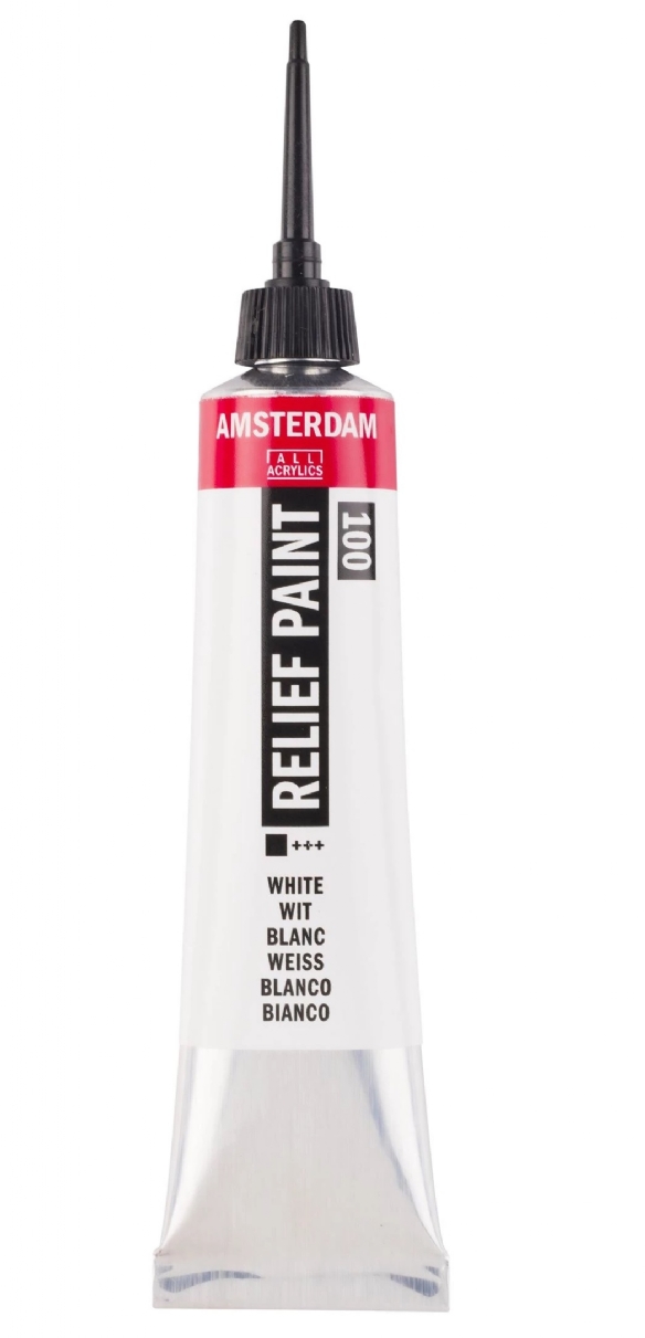 Amsterdam reliefpaint / contourpaint, 20 ml, wit kopen?