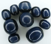 OUTLET Summerbeads kunststof kralen, donkerblauw, 10 stuks  kopen?