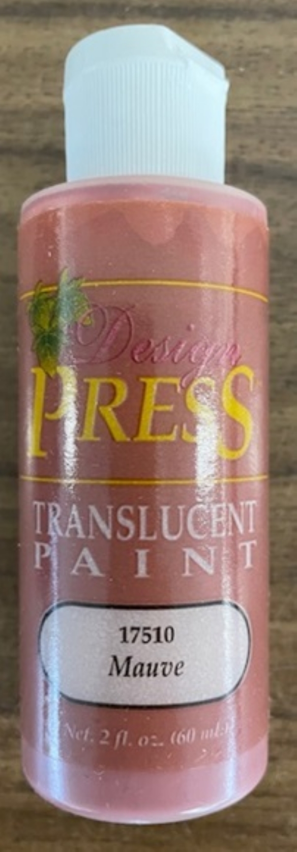 OUTLET Design press transparant acrylverf, 60 ml, mauve kopen?