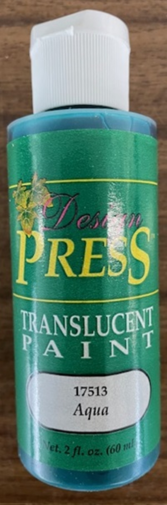 OUTLET Design press transparant acrylverf, 60 ml, aqua kopen?