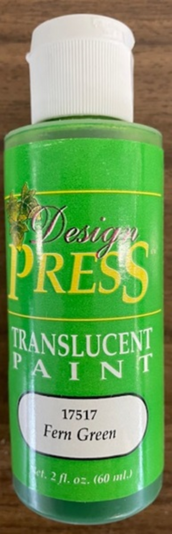 OUTLET Design press transparant acrylverf, 60 ml, varengroen kopen?