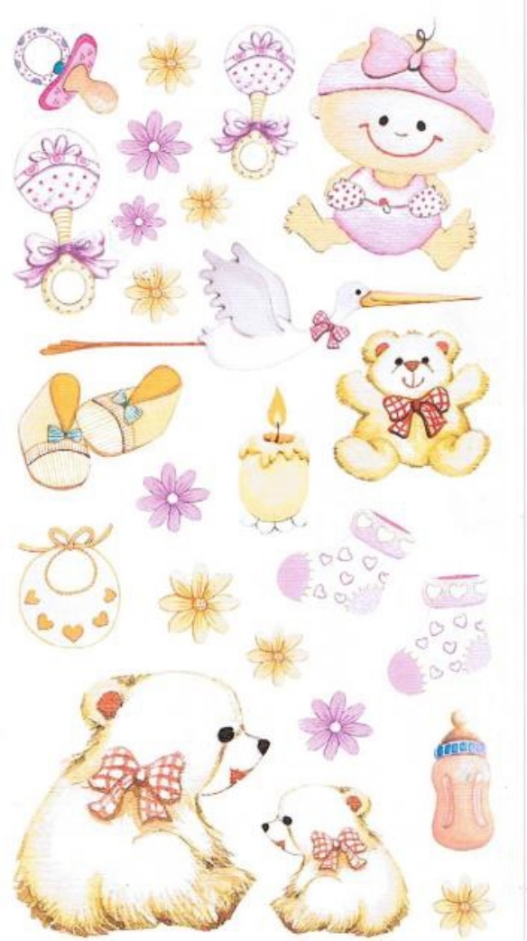 OUTLET Muurstickers / raamstickers, Baby, 34 x 63.5 cm kopen?