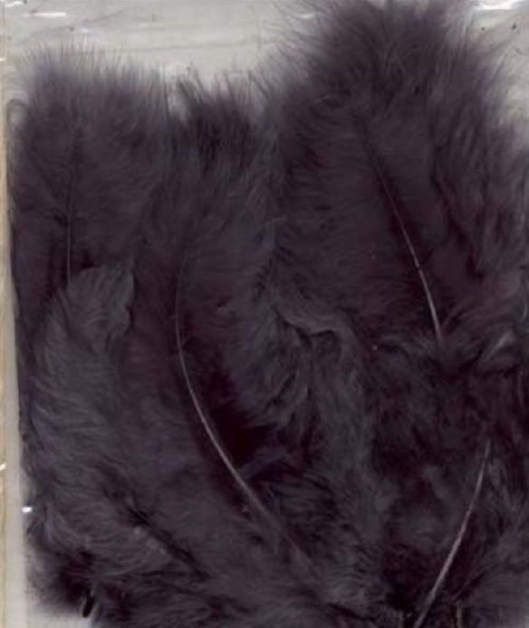 OUTLET Marabou donsveren 10-12 cm, 15 stuks, grijs kopen?