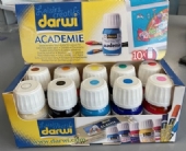 OUTLET Darwi academie plakkaatverf / gouache / posterpaint, 10 x 30 ml assort. kopen?