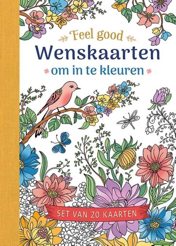 Wenskaarten om in te kleuren - Feel good kopen?