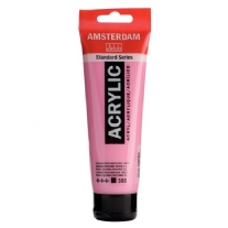 Talens Amsterdam acrylverf, 120 ml, 385 Quinacridone rose licht