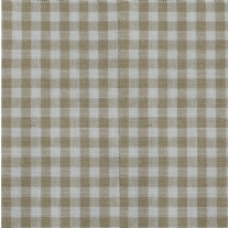 Bedrukte katoenen stof, 45 x 50 cm, beige geruit