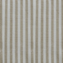 Bedrukte katoenen stof, 45 x 50 cm, beige gestreept